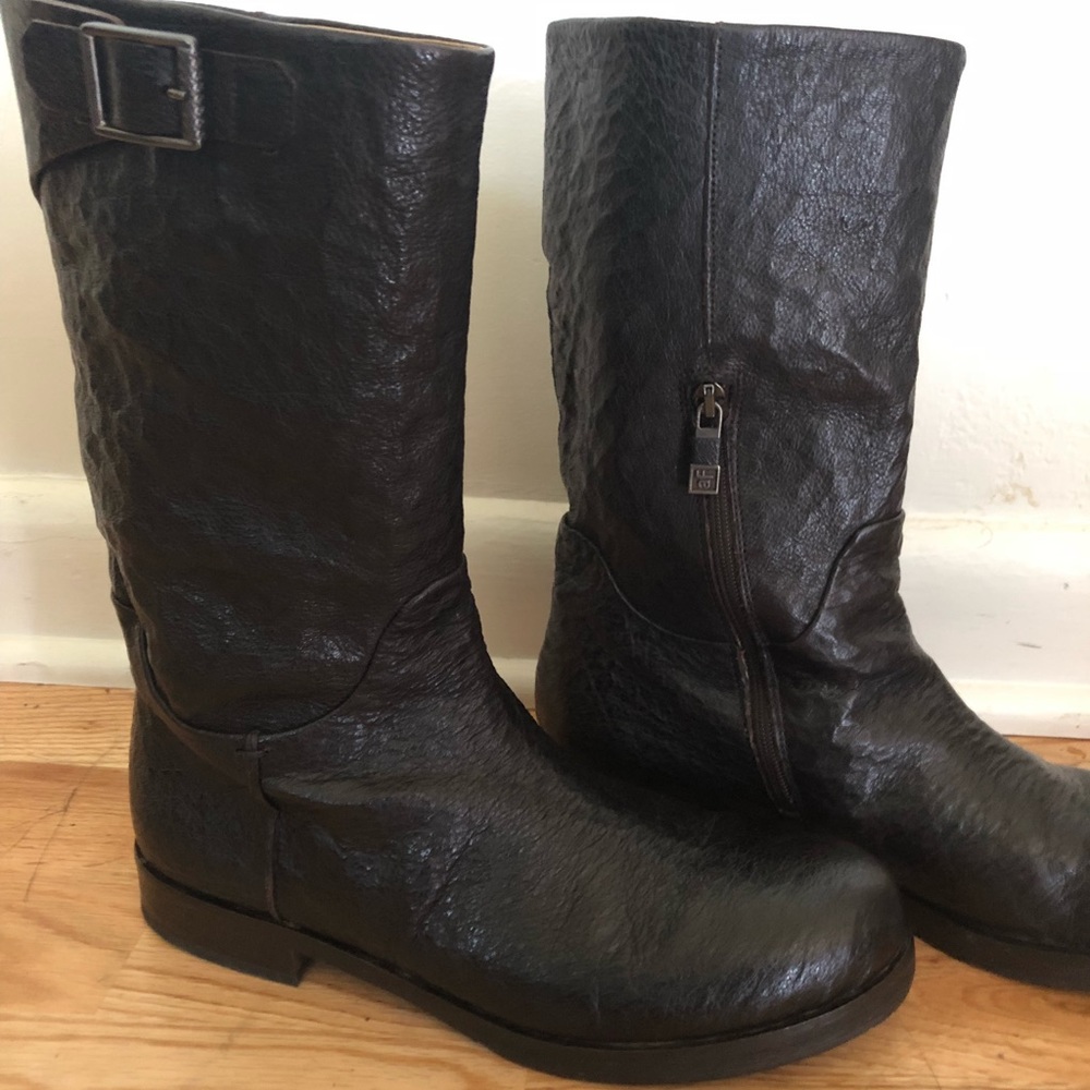 Alberto Fermani Italian leather boots EU 37.5 7.5
